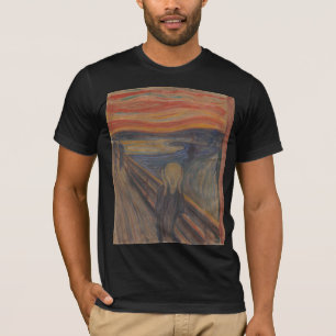 T-shirt Le cri de la nature par Edvard Munch 1893