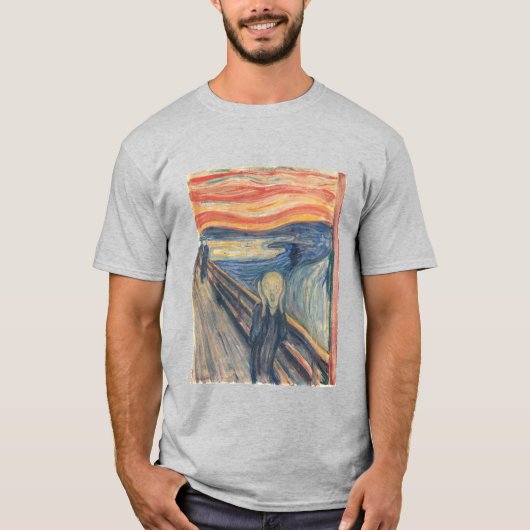 T-shirt Le Cri de Munch (Devant)