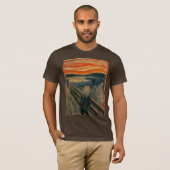 T-shirt Le Cri d'Edvard Munch (Devant entier)