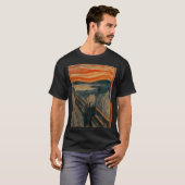 T-shirt Le Cri D'Edvard Munch (Devant entier)
