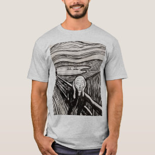 T-shirt Le cri Edvard Munch