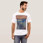 T-shirt Le cri, Edvard Munch (Devant entier)