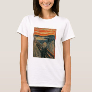 T-shirt Le cri perçant par Edvard Munch