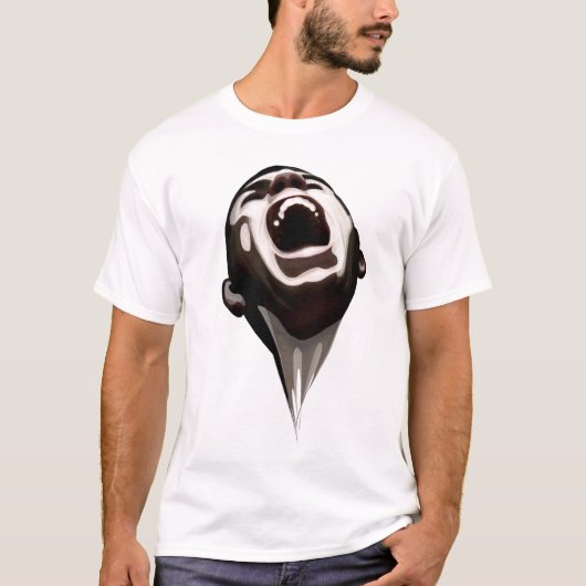 T-shirt Le cri perçant volé - fantôme (Devant)