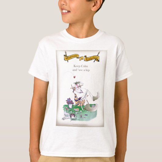 T-shirt Le cricket historique de Yorkshire 'gardent le (Devant)