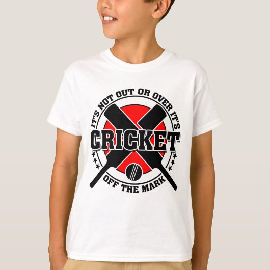 T-shirt Le cricket n'est plus au rendez-vous (Devant)