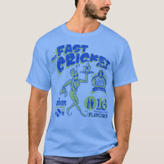 T-shirt le cricket rapide