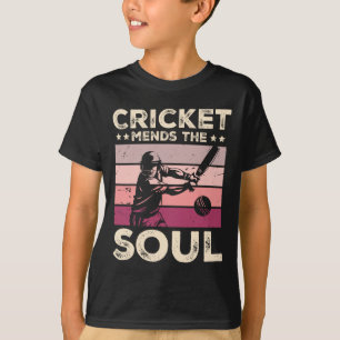 T-shirt Le cricket répare l'âme