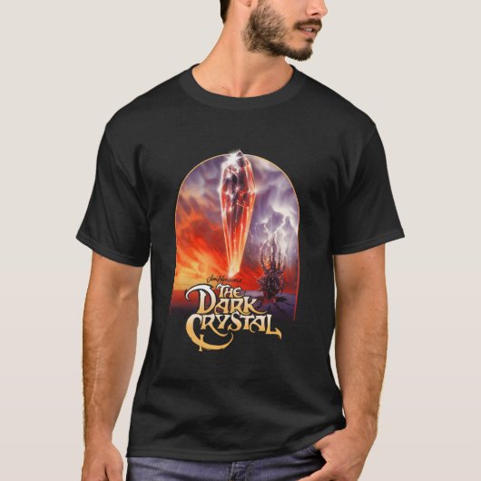T-shirt Le cristal foncé (Devant)