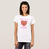 T-SHIRT LE CROCHET EST MON VALENTIN (Devant entier)