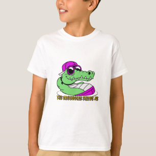 T-shirt Le crocodile en moi joli beau design