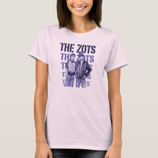 T-shirt Le croquis de Zots - chemise rose
