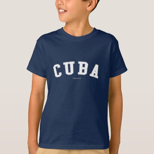T-shirt Le Cuba (Devant)