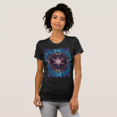 T-shirt Le cube de Metatron - Merkabah (Devant entier)