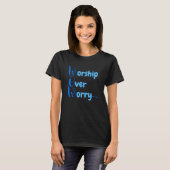 T-shirt Le culte sur le culte (Devant entier)
