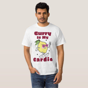 T-shirt Le curry est mon cardio amateur de curry