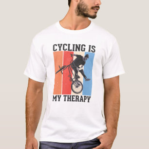 T-shirt Le cyclisme est ma thérapie