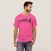 T-shirt Le cyclone de l'évolution humaine (Devant entier)