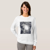 T-shirt Le cyclone tropical Gael s'approche de Madagascar (Devant entier)
