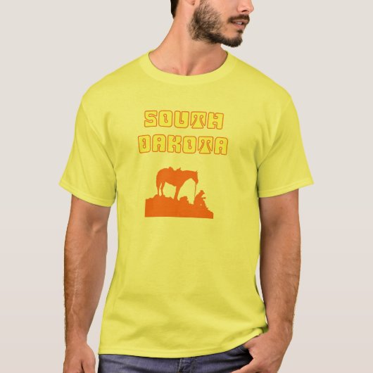 T-shirt le Dakota du Sud (Devant)