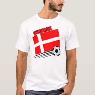 T-shirt Le Danemark - équipe de football