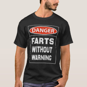 T-shirt Le danger s'efface sans avertissement