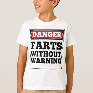 T-shirt Le danger s'efface sans avertissement