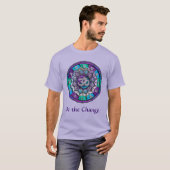T-shirt Le ~ de mandala de l'indépendance soit le (Devant entier)