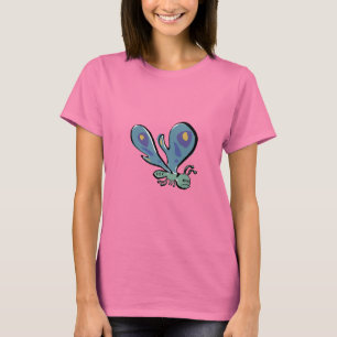 T-shirt le débardeur papillon en colère