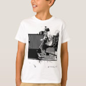 T-shirt Le décollage - Stunt Scooter Trick (Devant)