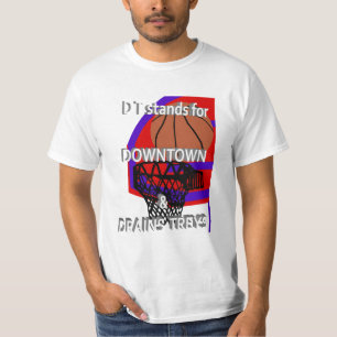 T-shirt Le décollement représente