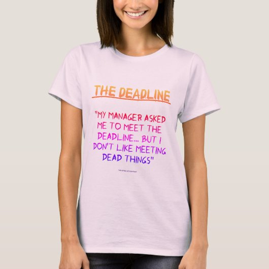 T-shirt "Le Délai" (Devant)