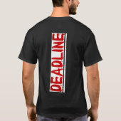 T-shirt "Le Délai" (Dos)