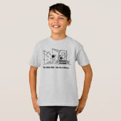 T-shirt Le démolisseur appelé Bob avec Bulldozer. (Devant entier)
