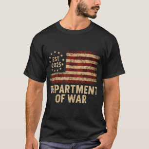 T-shirt Le Département De La Guerre A Déchiré Le Char À Dr
