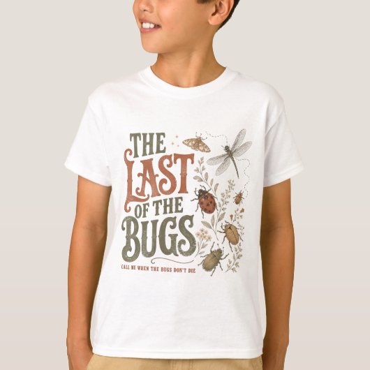 T-shirt Le Dernier Des Insectes (Devant)