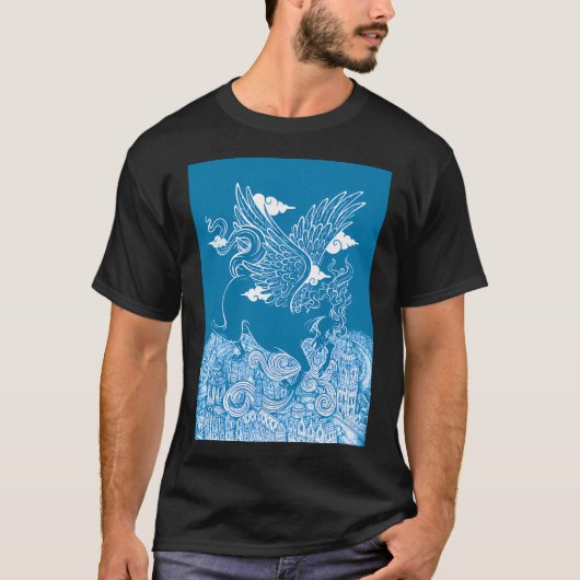 T-shirt Le Dernier Jour de Pégase (Devant)