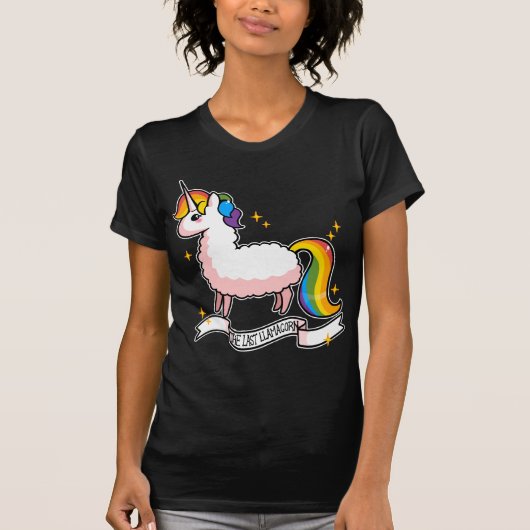 T-shirt Le dernier Llamacorn (Devant)