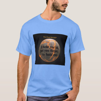 T-shirt Le dernier message de la Terre