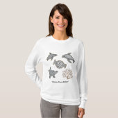 T-shirt "Le Dernier souffle de l'océan" (Devant entier)