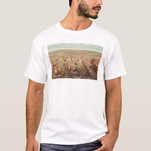 T-shirt Le dernier support de Custer (0482A) (Devant)