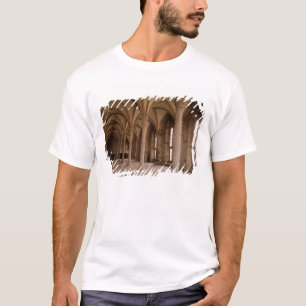 T-shirt Le DES Hotes, vue intérieure de Salle de l'abbaye