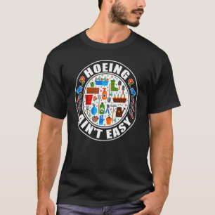 T-shirt Le désherbage du jardinier n'est pas facile Plante