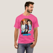 T-shirt Le Design Classique De La Tv De Couple Odd (Devant entier)