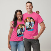 T-shirt Le Design Classique De La Tv De Couple Odd (Unisexe)