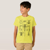 T-shirt Le design des insectes pour ceux qui aiment le ple (Devant entier)