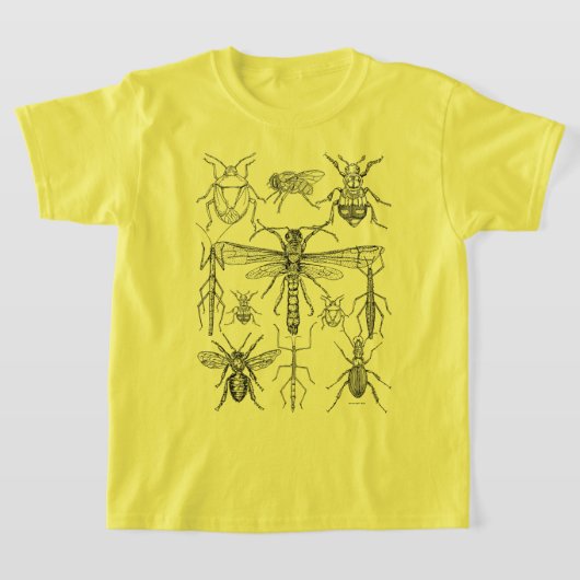 T-shirt Le design des insectes pour ceux qui aiment le ple (Poser)