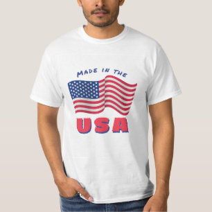 T-shirt Le design du drapeau des États-Unis