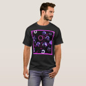 T-shirt Le design néon. Commandez dès maintenant  (Devant entier)