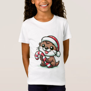 T-Shirt Le dessin de Noël Otter